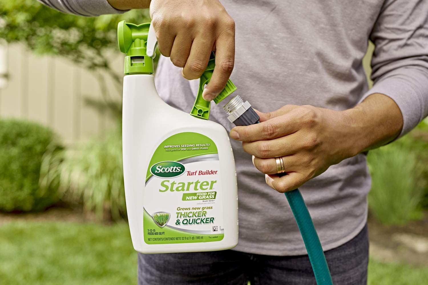 Scotts Turf Builder Starter Fertilizer for New Grass Ready-Spray: A Review of the Ultimate Lawn Care Solution